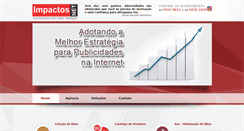 Desktop Screenshot of impactosnet.com.br